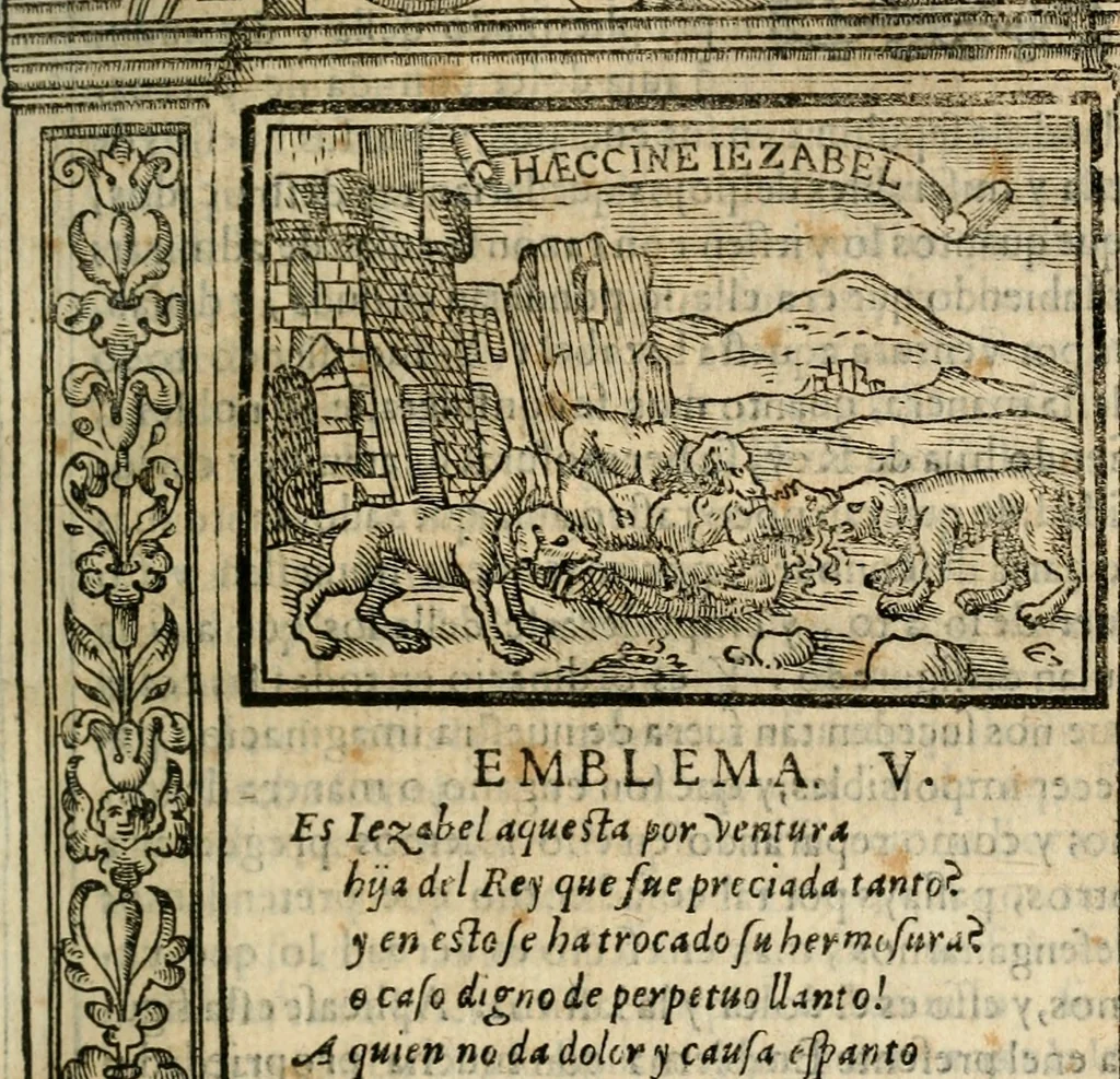 An illustration from Emblemas morales de Don Iuan de Horozco Covarruuias..., 1604, leaf 398