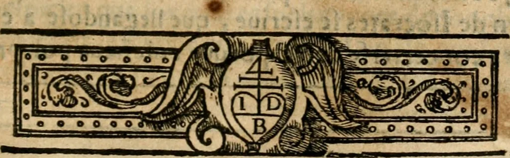 An illustration from Emblemas morales de Don Iuan de Horozco Covarruuias..., 1604, leaf 414