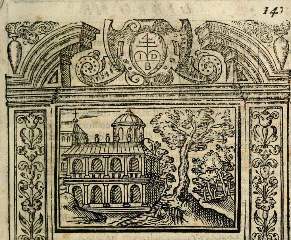 An illustration from Emblemas morales de Don Iuan de Horozco Covarruuias..., 1604, leaf 458