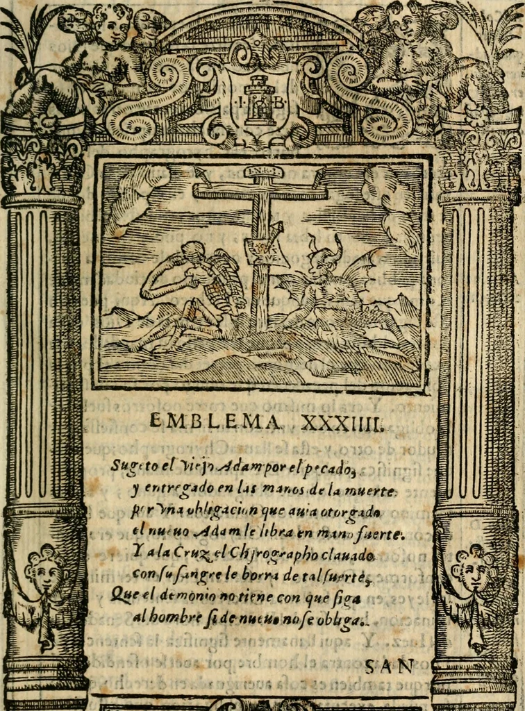 An illustration from Emblemas morales de Don Iuan de Horozco Covarruuias..., 1604, leaf 514