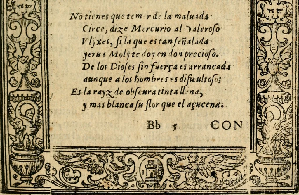 An illustration from Emblemas morales de Don Iuan de Horozco Covarruuias..., 1604, leaf 558