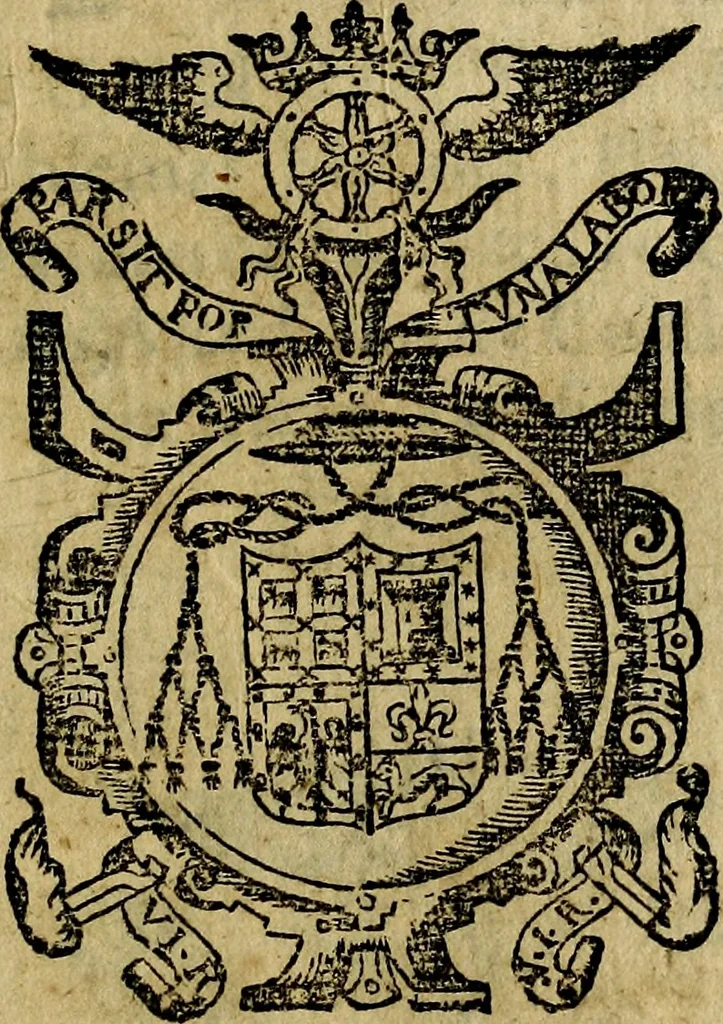An illustration from Emblemas morales de Don Iuan de Horozco y Couarruuias Arcediano de Cuellar en la Santa Yglesia de Segouia., 1591, leaf 208