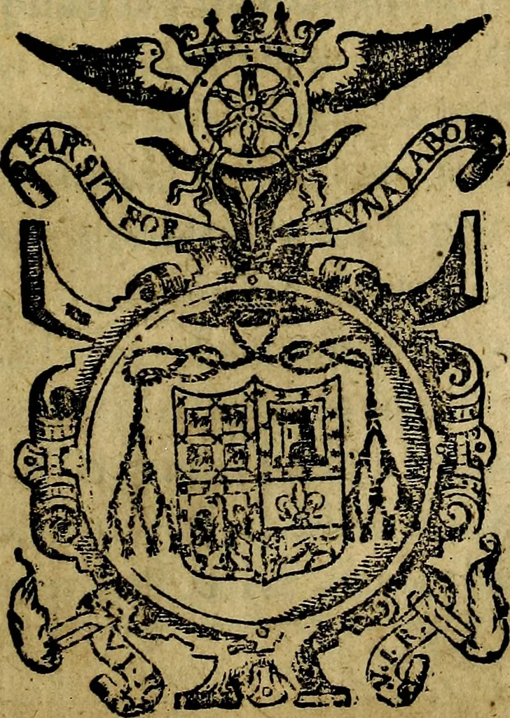An illustration from Emblemas morales de Don Iuan de Horozco y Couarruuias Arcediano de Cuellar en la Santa Yglesia de Segouia., 1591, leaf 210