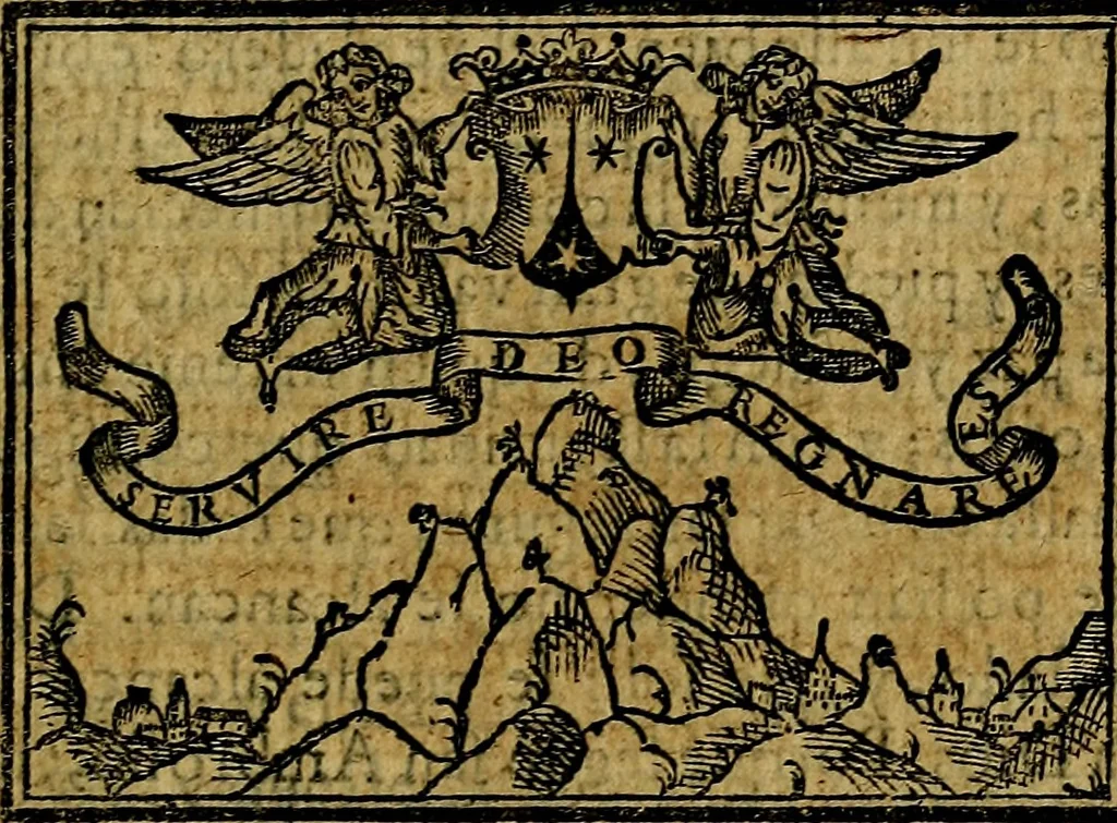 An illustration from Emblemas morales de Don Iuan de Horozco y Couarruuias Arcediano de Cuellar en la Santa Yglesia de Segouia., 1591, leaf 236