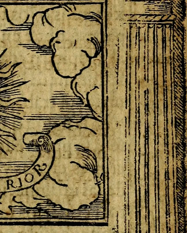 An illustration from Emblemas morales de Don Iuan de Horozco y Couarruuias Arcediano de Cuellar en la Santa Yglesia de Segouia., 1591, leaf 244