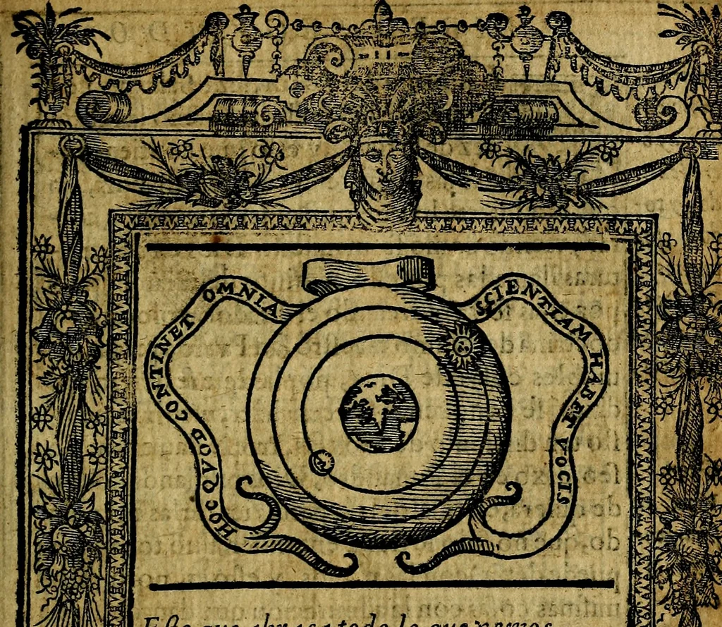 An illustration from Emblemas morales de Don Iuan de Horozco y Couarruuias Arcediano de Cuellar en la Santa Yglesia de Segouia., 1591, leaf 252