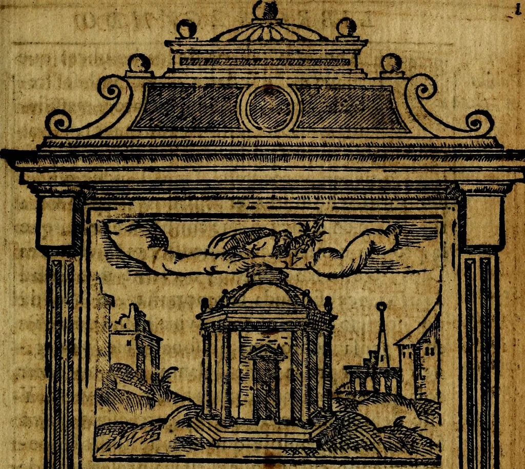 An illustration from Emblemas morales de Don Iuan de Horozco y Couarruuias Arcediano de Cuellar en la Santa Yglesia de Segouia., 1591, leaf 264