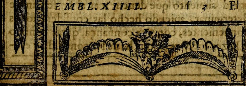 An illustration from Emblemas morales de Don Iuan de Horozco y Couarruuias Arcediano de Cuellar en la Santa Yglesia de Segouia., 1591, leaf 276