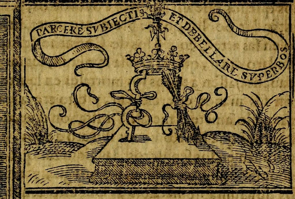 An illustration from Emblemas morales de Don Iuan de Horozco y Couarruuias Arcediano de Cuellar en la Santa Yglesia de Segouia., 1591, leaf 284