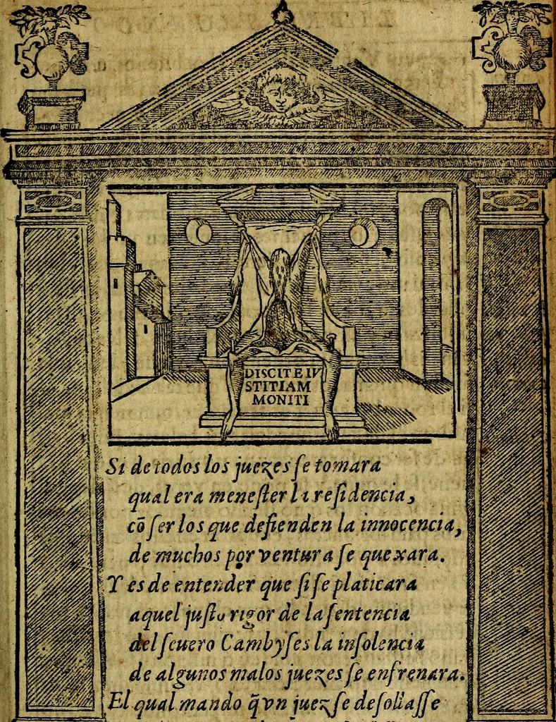 An illustration from Emblemas morales de Don Iuan de Horozco y Couarruuias Arcediano de Cuellar en la Santa Yglesia de Segouia., 1591, leaf 312