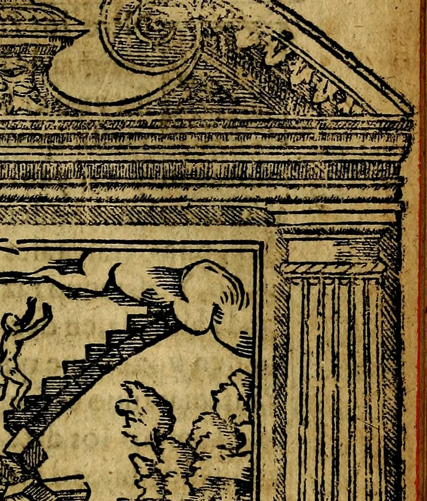 An illustration from Emblemas morales de Don Iuan de Horozco y Couarruuias Arcediano de Cuellar en la Santa Yglesia de Segouia., 1591, leaf 324