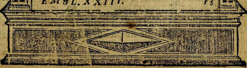 An illustration from Emblemas morales de Don Iuan de Horozco y Couarruuias Arcediano de Cuellar en la Santa Yglesia de Segouia., 1591, leaf 332