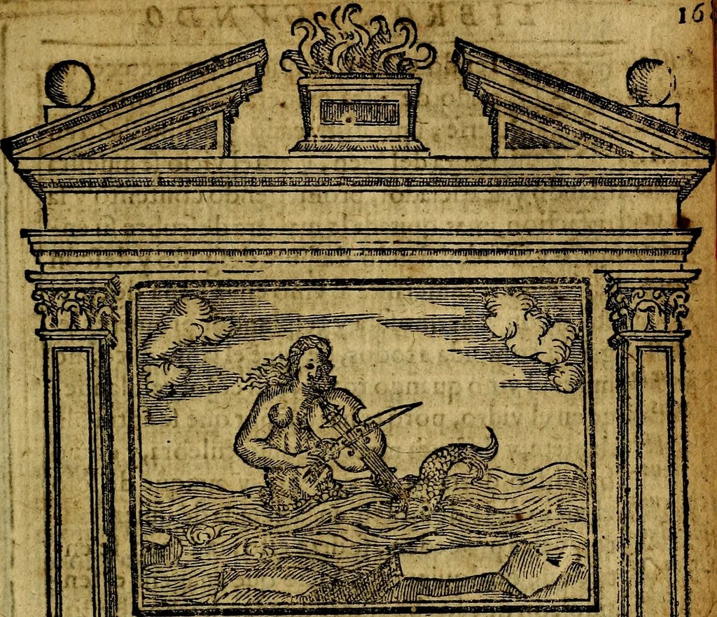 An illustration from Emblemas morales de Don Iuan de Horozco y Couarruuias Arcediano de Cuellar en la Santa Yglesia de Segouia., 1591, leaf 340