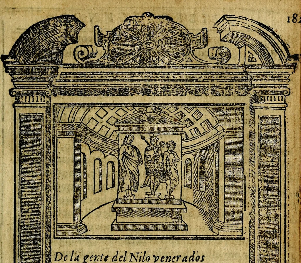 An illustration from Emblemas morales de Don Iuan de Horozco y Couarruuias Arcediano de Cuellar en la Santa Yglesia de Segouia., 1591, leaf 368