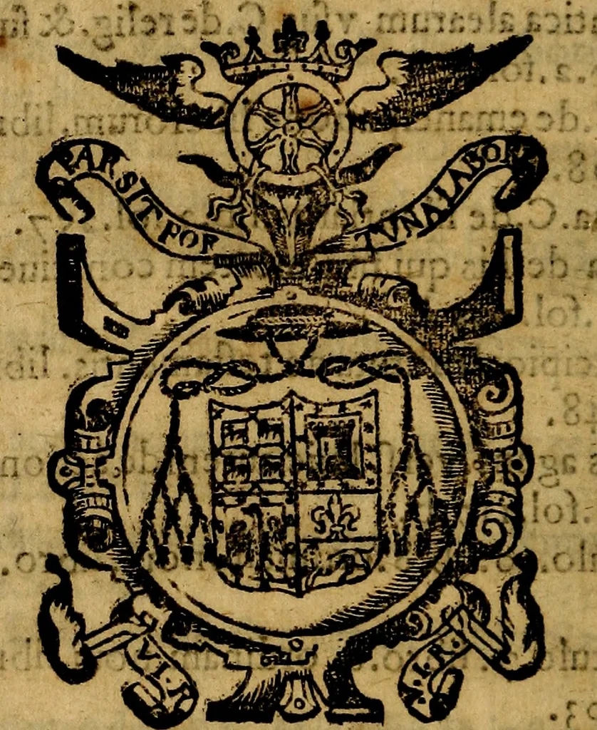 An illustration from Emblemas morales de Don Iuan de Horozco y Couarruuias Arcediano de Cuellar en la Santa Yglesia de Segouia., 1591, leaf 37