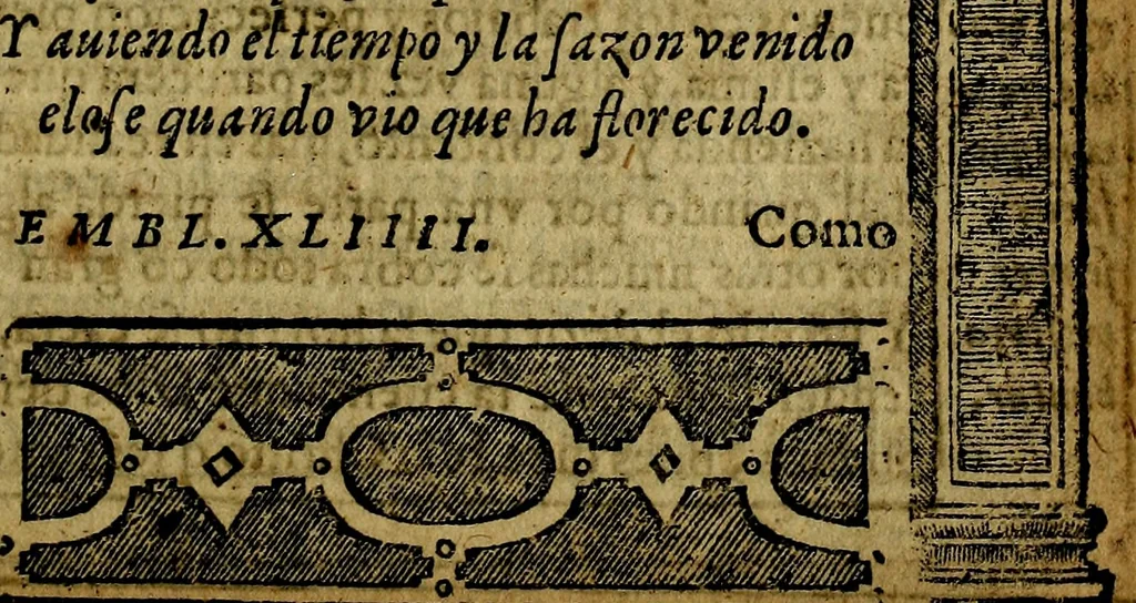 An illustration from Emblemas morales de Don Iuan de Horozco y Couarruuias Arcediano de Cuellar en la Santa Yglesia de Segouia., 1591, leaf 396