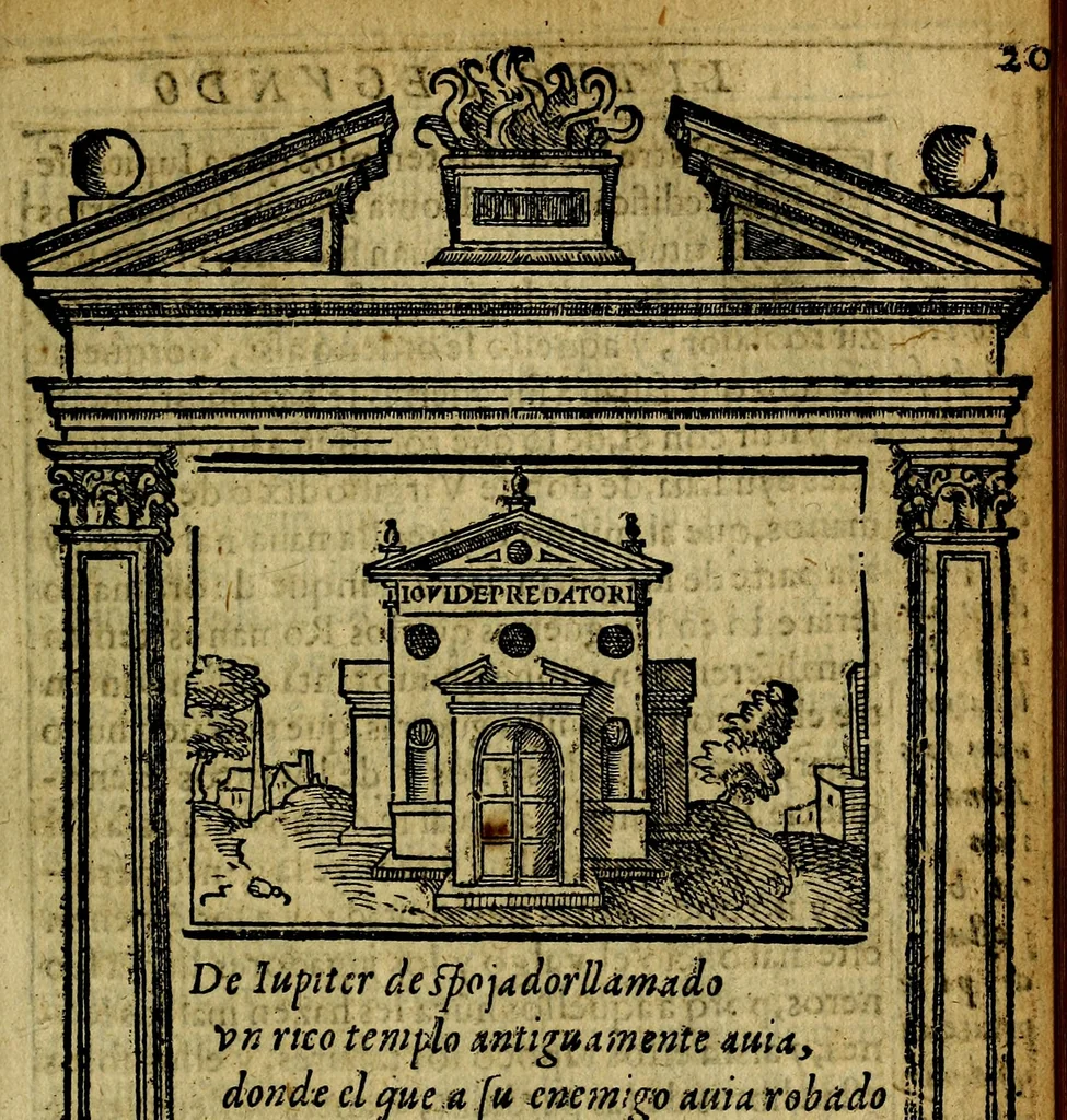 An illustration from Emblemas morales de Don Iuan de Horozco y Couarruuias Arcediano de Cuellar en la Santa Yglesia de Segouia., 1591, leaf 406