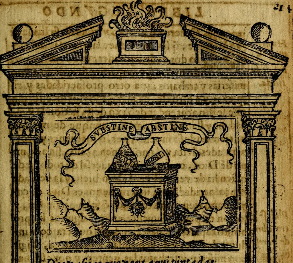 An illustration from Emblemas morales de Don Iuan de Horozco y Couarruuias Arcediano de Cuellar en la Santa Yglesia de Segouia., 1591, leaf 432