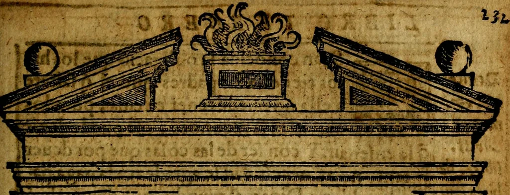 An illustration from Emblemas morales de Don Iuan de Horozco y Couarruuias Arcediano de Cuellar en la Santa Yglesia de Segouia., 1591, leaf 468