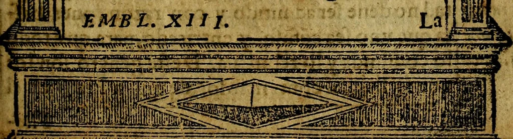 An illustration from Emblemas morales de Don Iuan de Horozco y Couarruuias Arcediano de Cuellar en la Santa Yglesia de Segouia., 1591, leaf 476