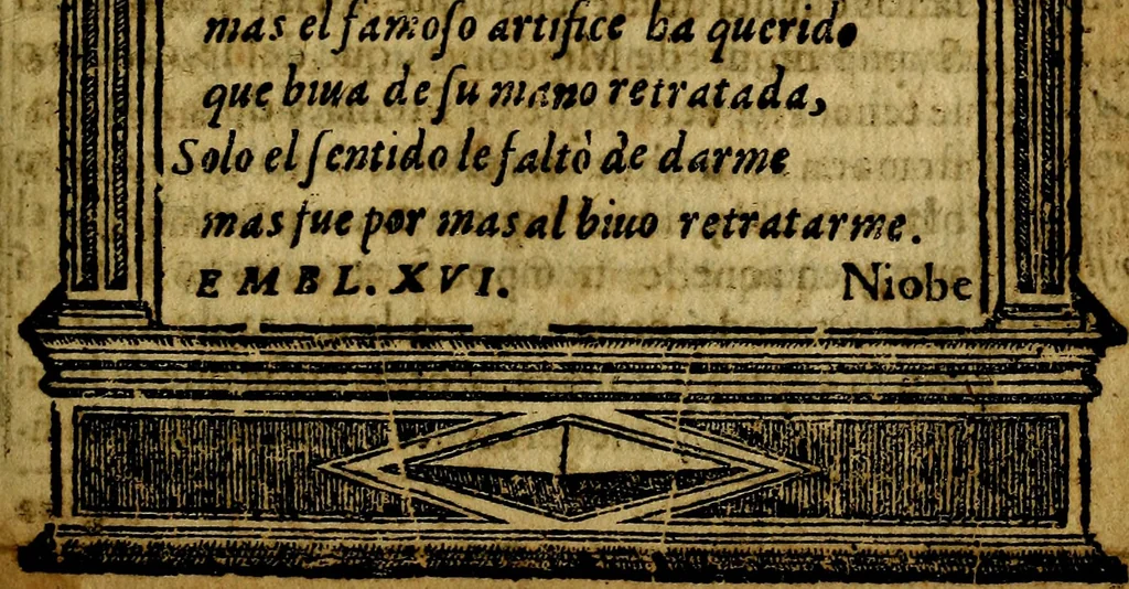 An illustration from Emblemas morales de Don Iuan de Horozco y Couarruuias Arcediano de Cuellar en la Santa Yglesia de Segouia., 1591, leaf 488