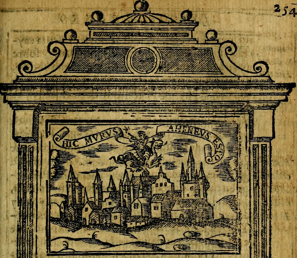An illustration from Emblemas morales de Don Iuan de Horozco y Couarruuias Arcediano de Cuellar en la Santa Yglesia de Segouia., 1591, leaf 512