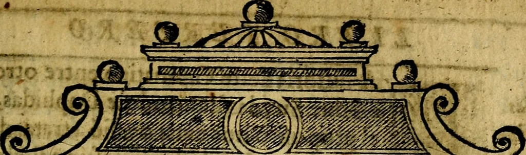 An illustration from Emblemas morales de Don Iuan de Horozco y Couarruuias Arcediano de Cuellar en la Santa Yglesia de Segouia., 1591, leaf 528