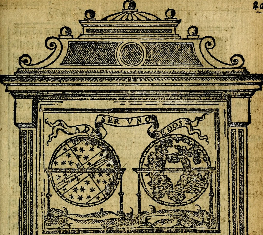 An illustration from Emblemas morales de Don Iuan de Horozco y Couarruuias Arcediano de Cuellar en la Santa Yglesia de Segouia., 1591, leaf 532
