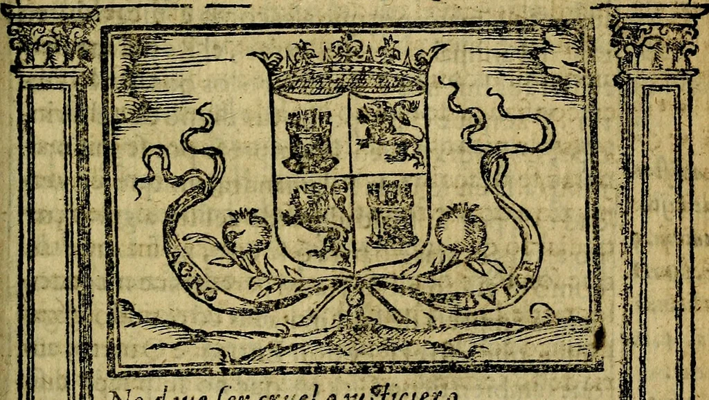 An illustration from Emblemas morales de Don Iuan de Horozco y Couarruuias Arcediano de Cuellar en la Santa Yglesia de Segouia., 1591, leaf 544