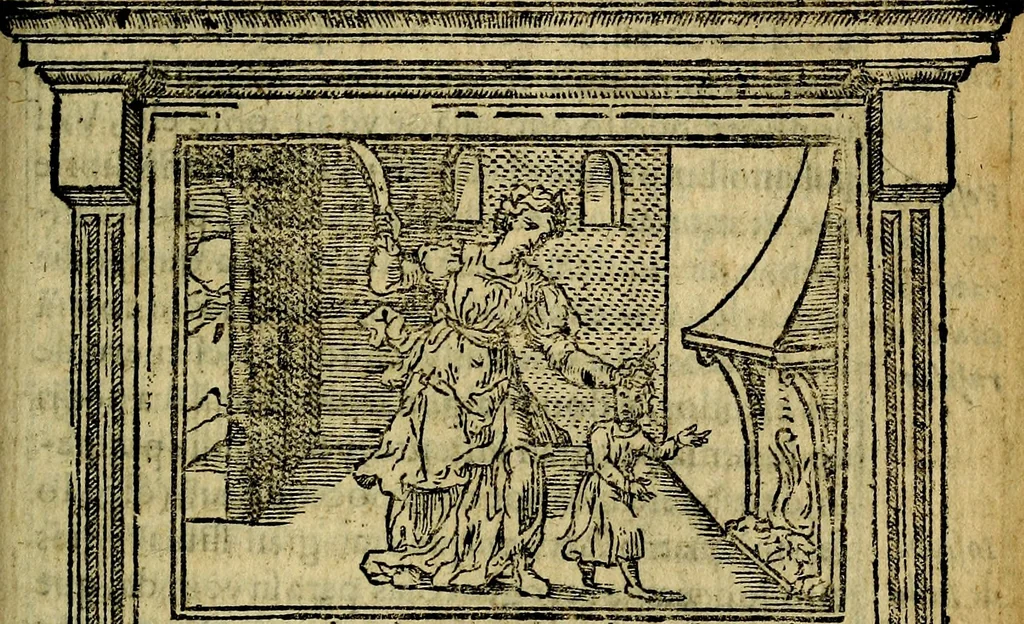 An illustration from Emblemas morales de Don Iuan de Horozco y Couarruuias Arcediano de Cuellar en la Santa Yglesia de Segouia., 1591, leaf 548