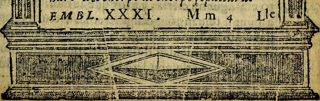 An illustration from Emblemas morales de Don Iuan de Horozco y Couarruuias Arcediano de Cuellar en la Santa Yglesia de Segouia., 1591, leaf 548