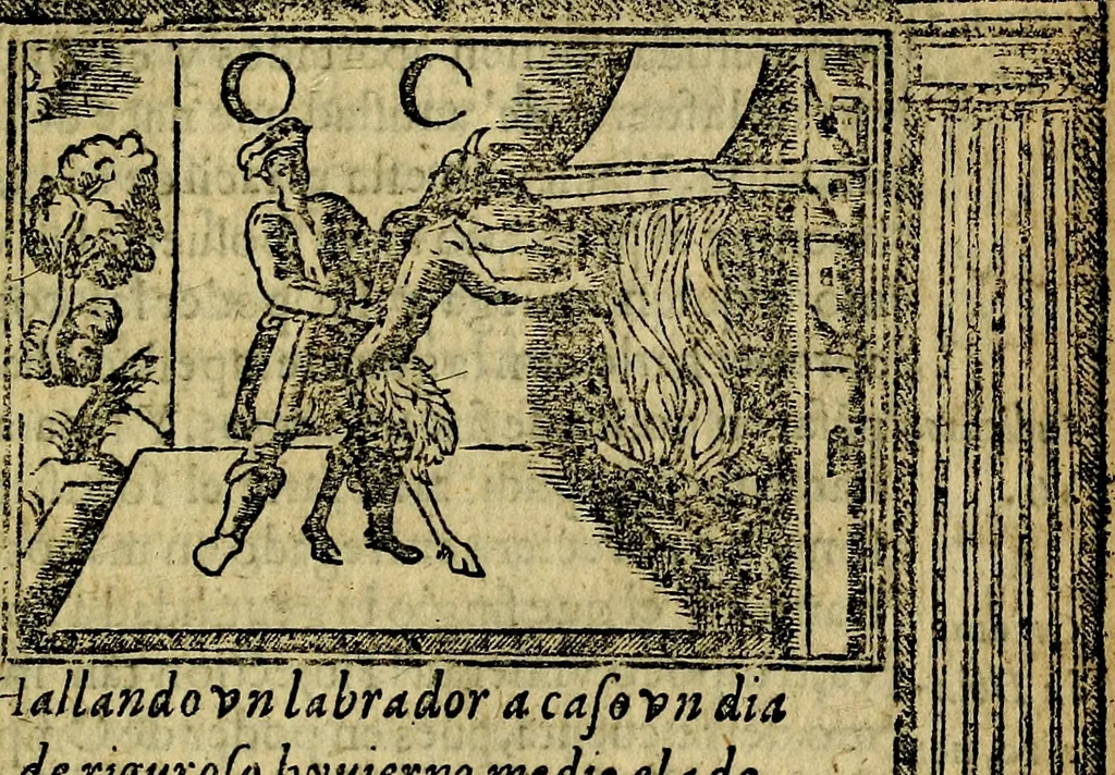 An illustration from Emblemas morales de Don Iuan de Horozco y Couarruuias Arcediano de Cuellar en la Santa Yglesia de Segouia., 1591, leaf 556