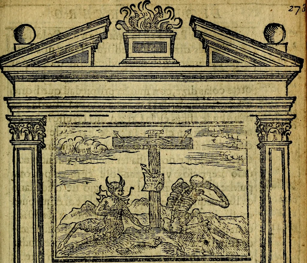 An illustration from Emblemas morales de Don Iuan de Horozco y Couarruuias Arcediano de Cuellar en la Santa Yglesia de Segouia., 1591, leaf 560