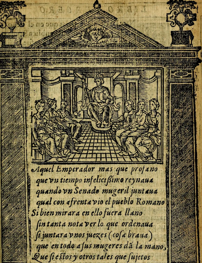 An illustration from Emblemas morales de Don Iuan de Horozco y Couarruuias Arcediano de Cuellar en la Santa Yglesia de Segouia., 1591, leaf 568