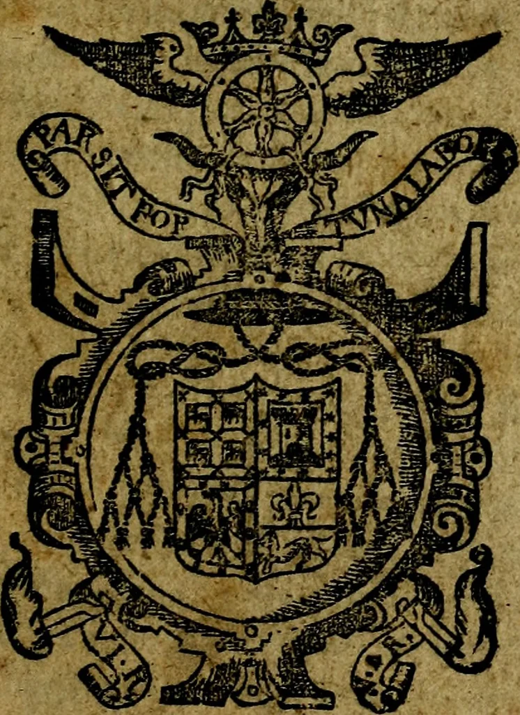 An illustration from Emblemas morales de Don Iuan de Horozco y Couarruuias Arcediano de Cuellar en la Santa Yglesia de Segouia., 1591, leaf 6
