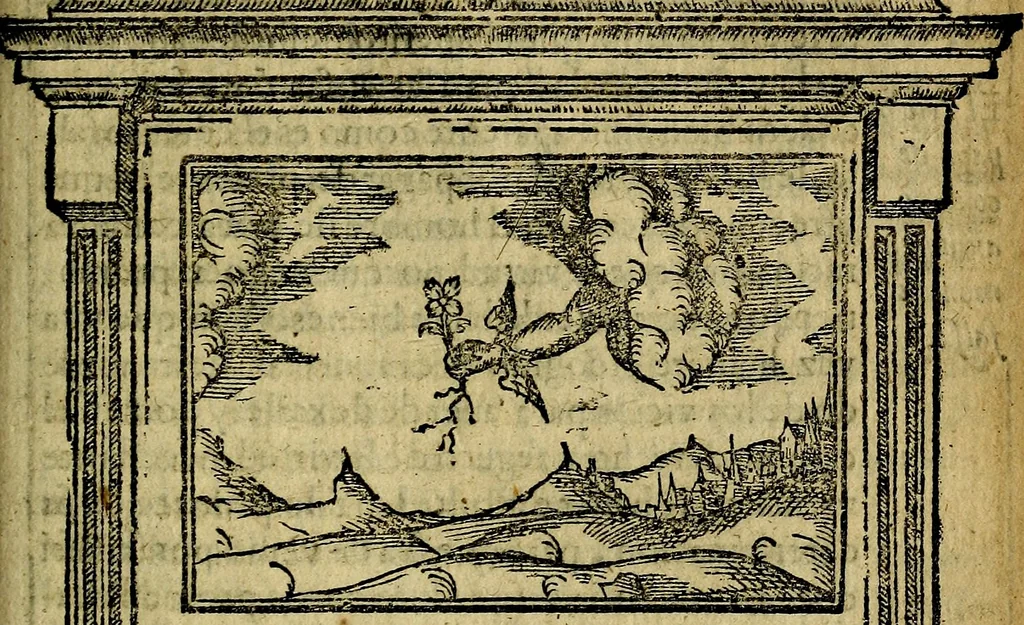 An illustration from Emblemas morales de Don Iuan de Horozco y Couarruuias Arcediano de Cuellar en la Santa Yglesia de Segouia., 1591, leaf 604