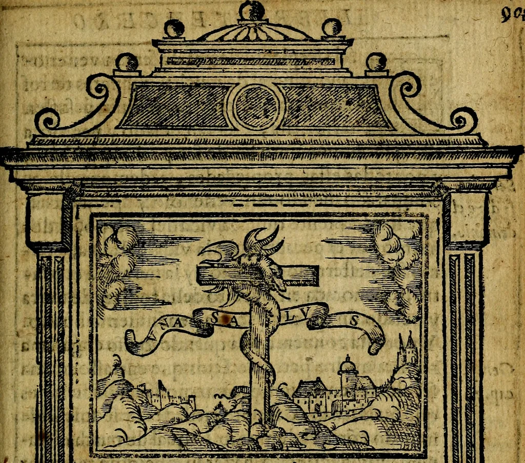 An illustration from Emblemas morales de Don Iuan de Horozco y Couarruuias Arcediano de Cuellar en la Santa Yglesia de Segouia., 1591, leaf 616