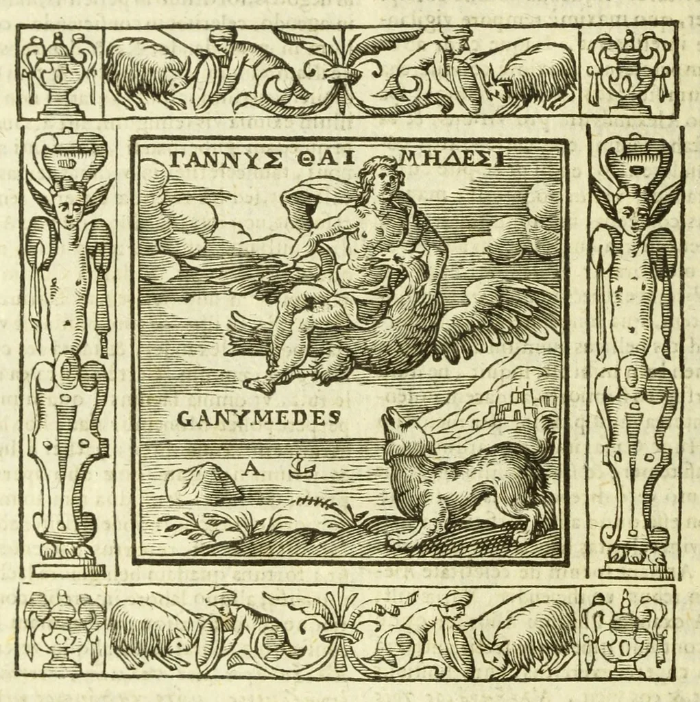 An illustration from Andreae Alciati Emblemata, 1621, leaf 110