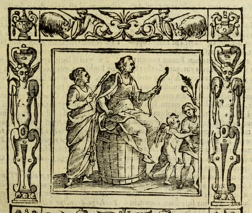 An illustration from Andreae Alciati Emblemata, 1621, leaf 311