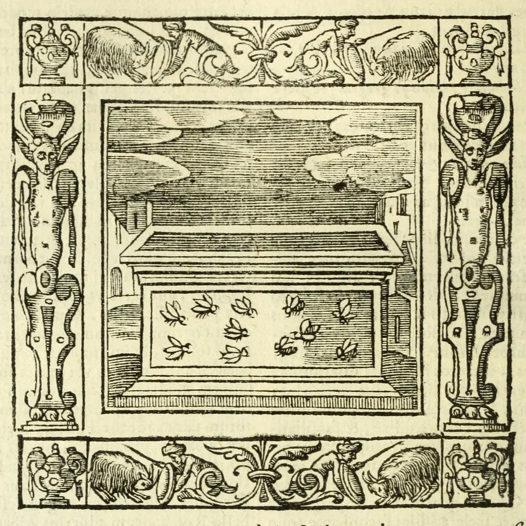 An illustration from Andreae Alciati Emblemata, 1621, leaf 332