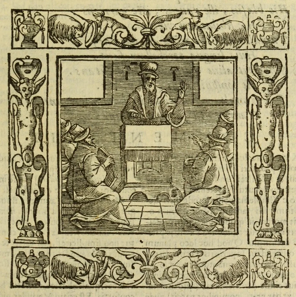 An illustration from Andreae Alciati Emblemata, 1621, leaf 489