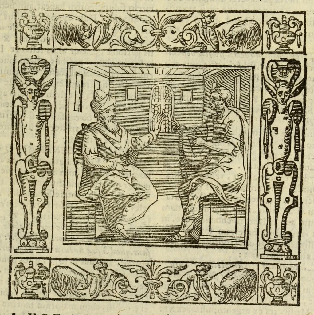 An illustration from Andreae Alciati Emblemata, 1621, leaf 669