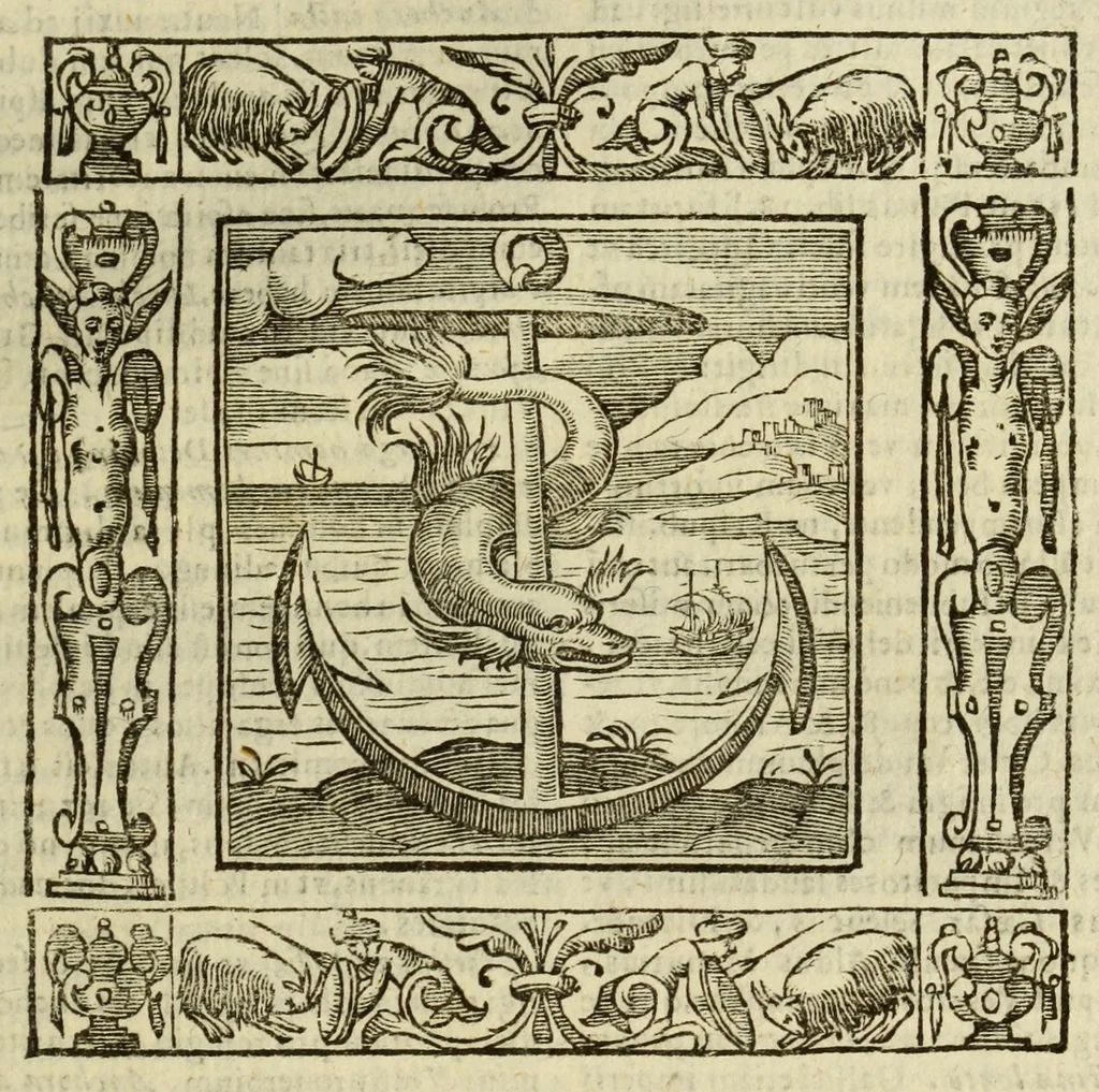 An illustration from Andreae Alciati Emblemata, 1621, leaf 699