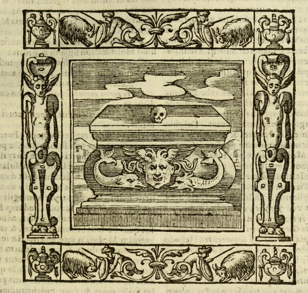 An illustration from Andreae Alciati Emblemata, 1621, leaf 747