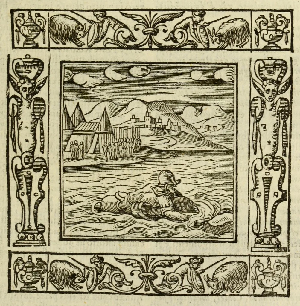 An illustration from Andreae Alciati Emblemata, 1621, leaf 767