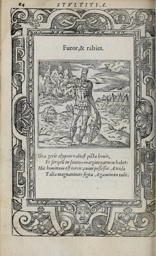 An illustration from Emblemata, 1551, leaf 70