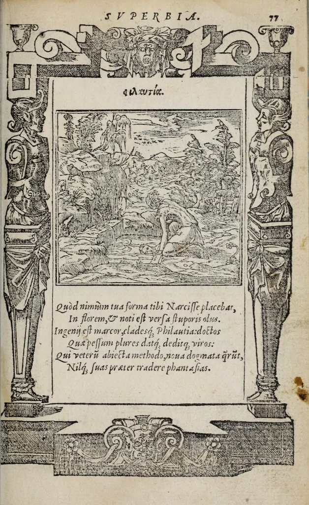 An illustration from Emblemata, 1551, leaf 83