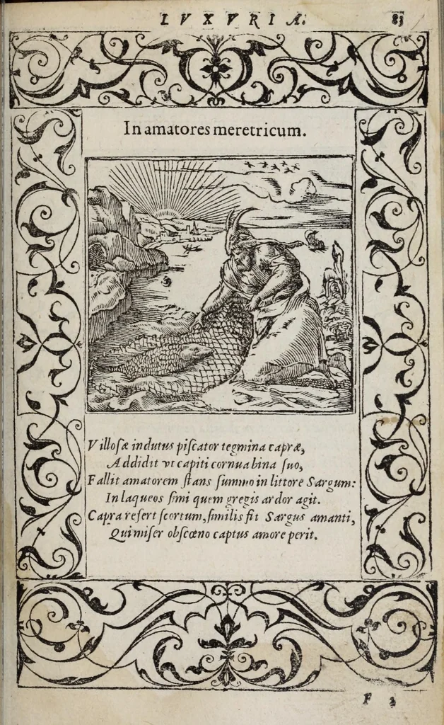 An illustration from Emblemata, 1551, leaf 89