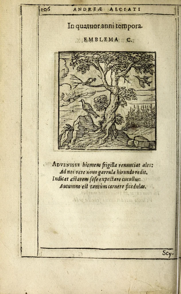 An illustration from Emblemata, 1608, leaf 130