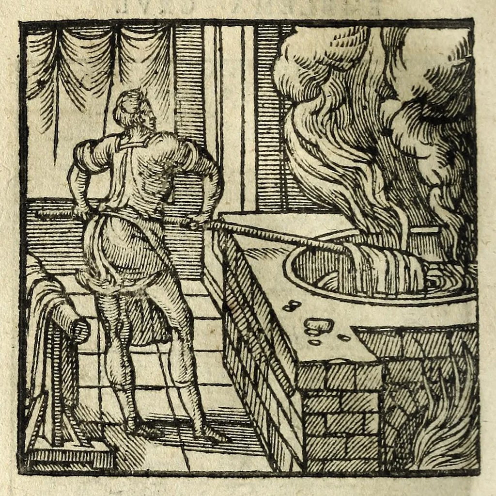 An illustration from Emblemata, 1608, leaf 148